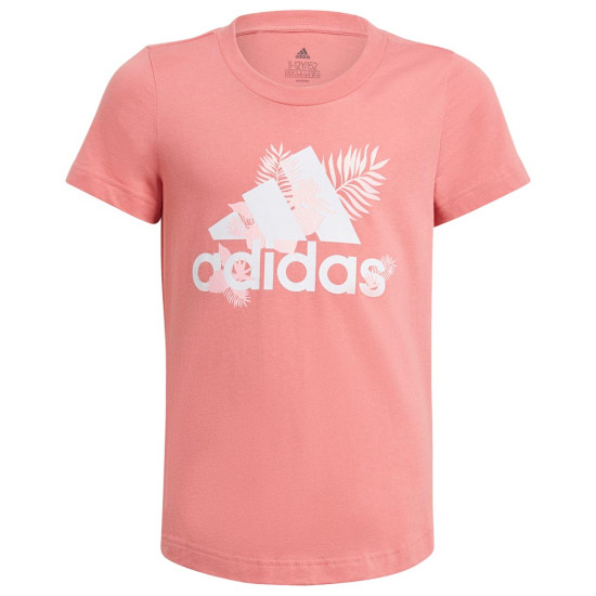 Adidas Παιδική κοντομάνικη μπλούζα Tropical Bos Adidas Παιδική κοντομάνικη μπλούζα Tropical Bos